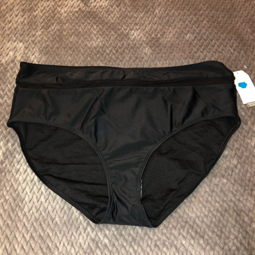 NWT Swim Bottom w/ Sheer Strip B1,MR